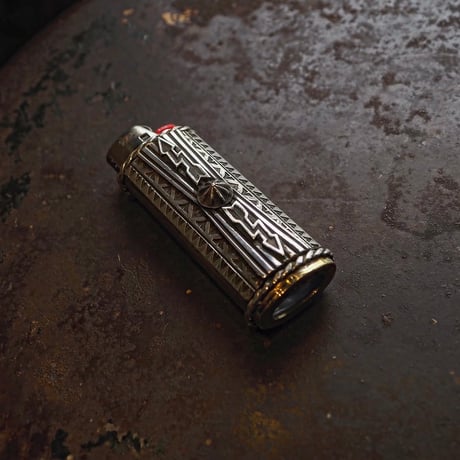 DUCK TAIL ／ Silver＆Brass Lighter Case "Arrow"