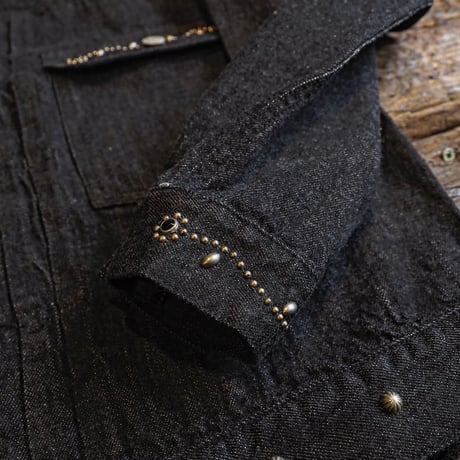 FULLCOUNT / 2102BKSS-Type 2 On Studs by Zip Stevenson HTC-