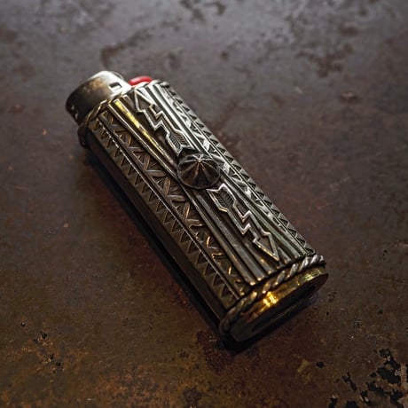 DUCK TAIL ／ Silver＆Brass Lighter Case "Arrow"