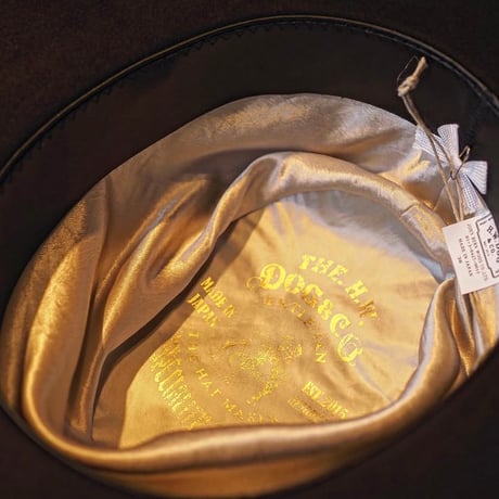THE.H .W.DOG＆CO.  / OPEN CROWN BEAVER -Brown-