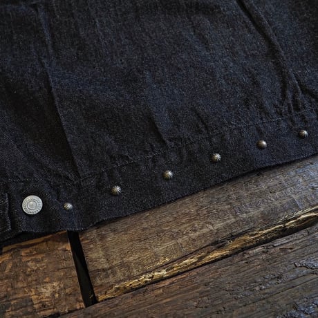 FULLCOUNT / 2102BKSS-Type 2 On Studs by Zip Stevenson HTC-