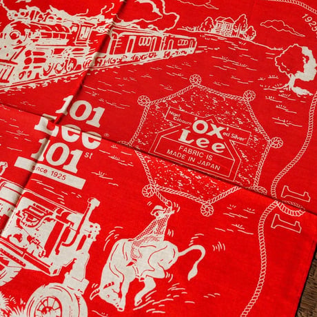 Lee × Nigel Cabourn ʼOXʼed Silverʼ／１０１BANDANA