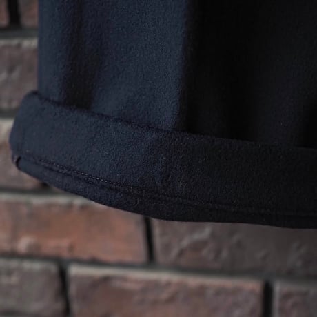 FULLCOUNT／Wool Melton Wide Tuck Trousers