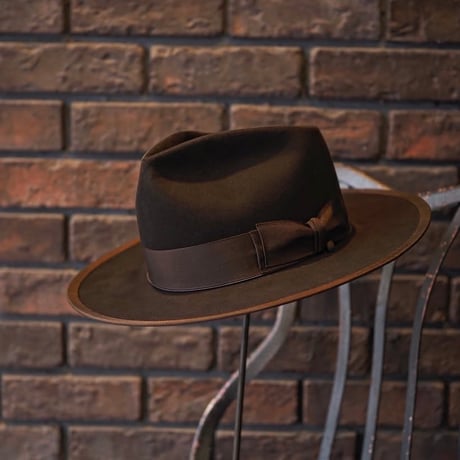 THE.H .W.DOG＆CO.  / OPEN CROWN BEAVER -Brown-