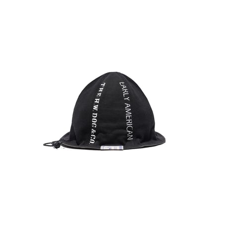 THE H.W.DOG&CO. ／ 2TONE TULIP HAT - BLACK