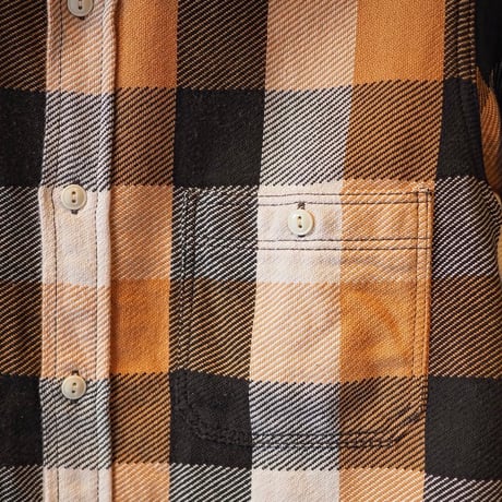FULLCOUNT ／4106 Original Cotton Check Flannel Work Shirt