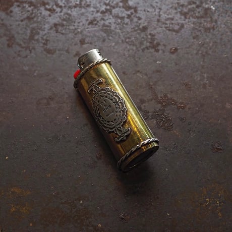 DUCK TAIL ／ Silver＆Brass Lighter Case "Arrow"