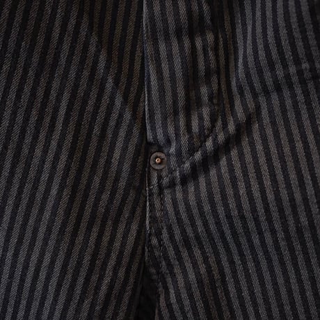 FULLCOUNT / Hickoly Stripe Sumi Black Trousers