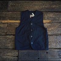 Nigel Cabourn "LYBRO" ／ WORK SUIT VEST - SLUB SATEEN
