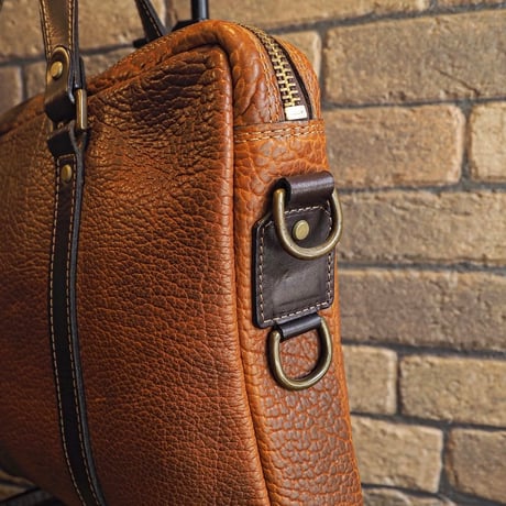 CORONADO LEATHER / AMERICAN BISON SHOULDER BRIEFCASE