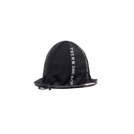 THE H.W.DOG&CO. ／ 2TONE TULIP HAT - BLACK