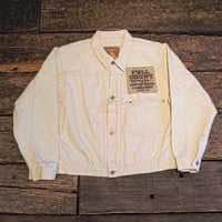 FULLCOUNT / S2107ECSS WWII Model 11.5oz ECRU DENIM JACKET