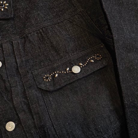 FULLCOUNT / 2102BKSS-Type 2 On Studs by Zip Stevenson HTC-
