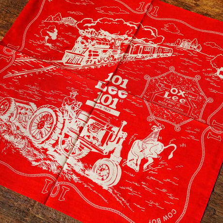 Lee × Nigel Cabourn ʼOXʼed Silverʼ／１０１BANDANA