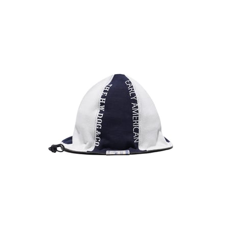 THE H.W.DOG&CO. ／ 2TONE TULIP HAT - WHITE×NAVY -