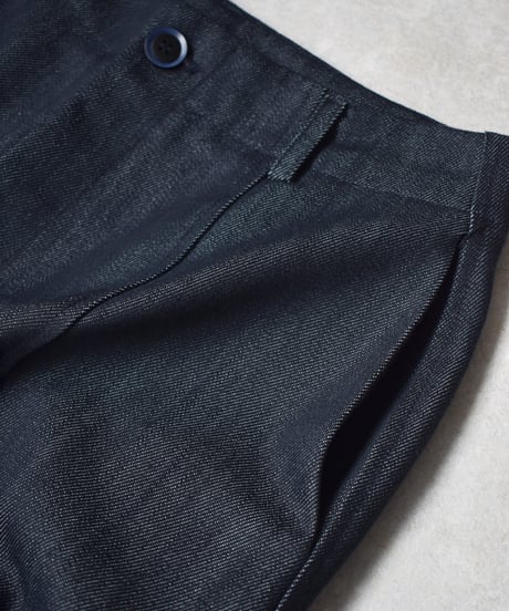 bottoms-02338　コクーン デニムパンツ　インディゴ
