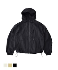 outer-02101U　Water-Repellent Full-Zip Hoodie Blouson