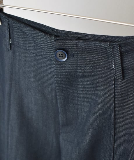 bottoms-02338　コクーン デニムパンツ　インディゴ