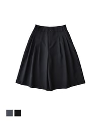bottoms-02321U　Tuck Half Pants