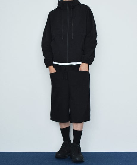 outer-02101U　Water-Repellent Full-Zip Hoodie Blouson