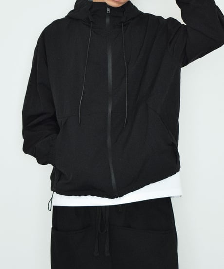outer-02101U　Water-Repellent Full-Zip Hoodie Blouson