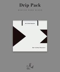 【Black】Drip Pack 5packs - Medium Dark Blend