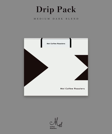 【Black】Drip Pack 5packs - Medium Dark Blend