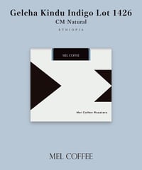 100g Ethiopia Gelcha Kindu CM Natural Indigo Lot 1426