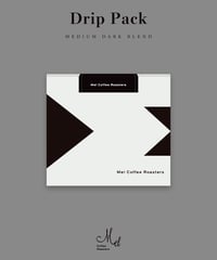 【Black】Drip Pack 5packs - Medium Dark Blend