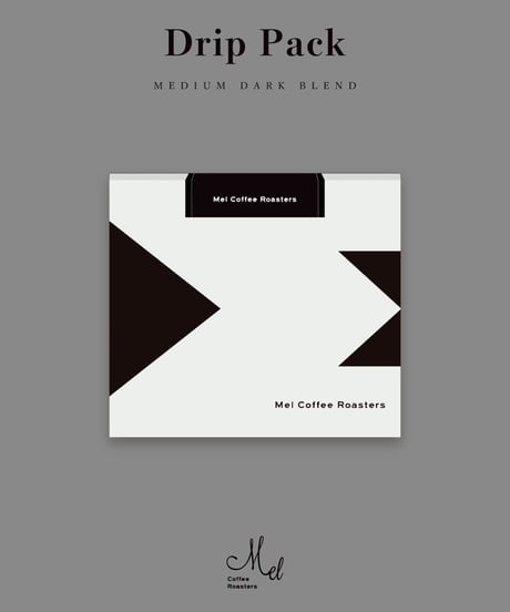 【Black】Drip Pack 5packs - Medium Dark Blend