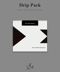 【Black】Drip Pack 5packs - Medium Dark Blend