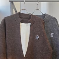 【受注期間10/14〜20】Layered style knit pullover