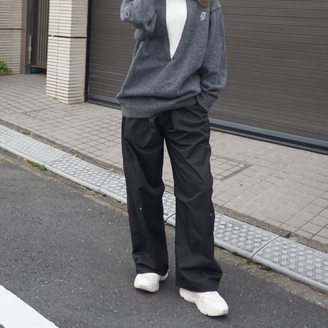 【受注期間10/14〜20】Tuck curve Pants
