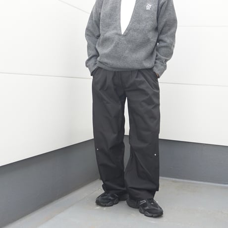【受注期間10/14〜20】Tuck curve Pants