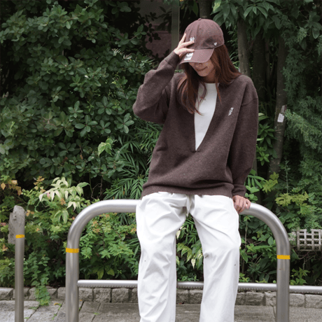 【受注期間10/14〜20】Layered style knit pullover