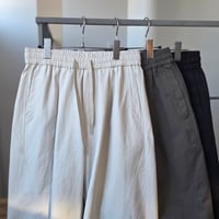 【受注期間10/14〜20】Tuck curve Pants