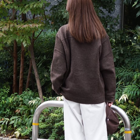 【受注期間10/14〜20】Layered style knit pullover