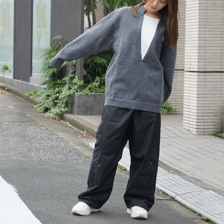 【受注期間10/14〜20】Layered style knit pullover