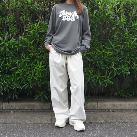 【受注期間10/14〜20】Tuck curve Pants