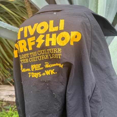 tivoLi surf shop - 2026 RAINY COACH print mustard