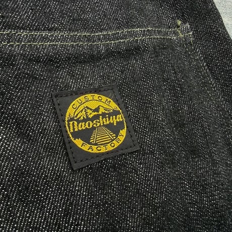 NAOSHIYA CUSTOM FACTORY　「DECK3」ブラックデニム