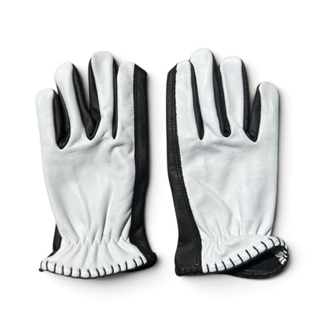 SIGNAL GLOVE - No.55 WHITE×BLACK TWO TONE