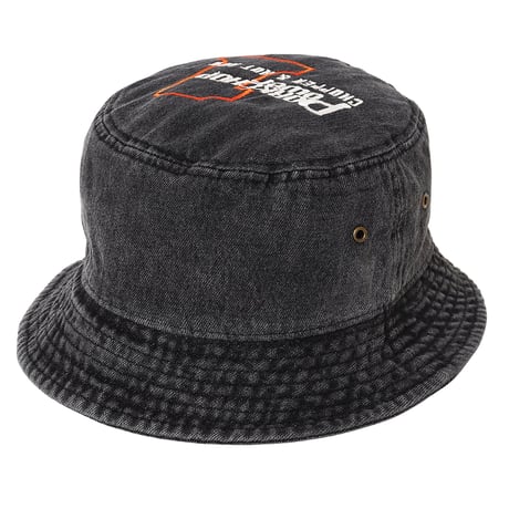PORKCHOP GARAGE SUPLLY - P POWER DENIM BUCKET HAT