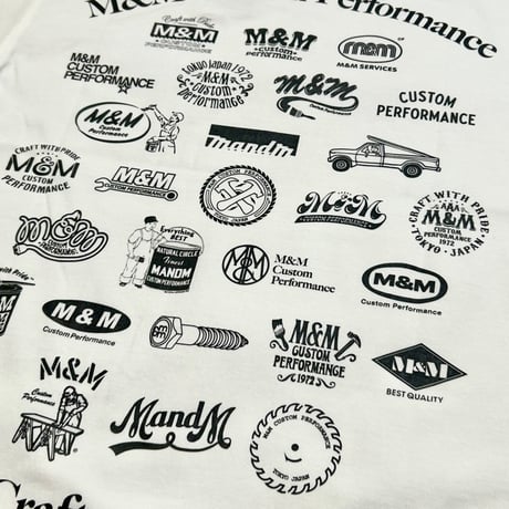 M&M CUSTOM PERFORMANCE -  LOGO TEE 26-MMT-29