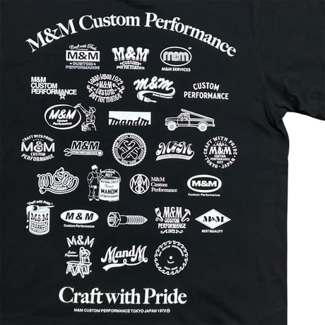 M&M CUSTOM PERFORMANCE -  LOGO TEE 26-MMT-29
