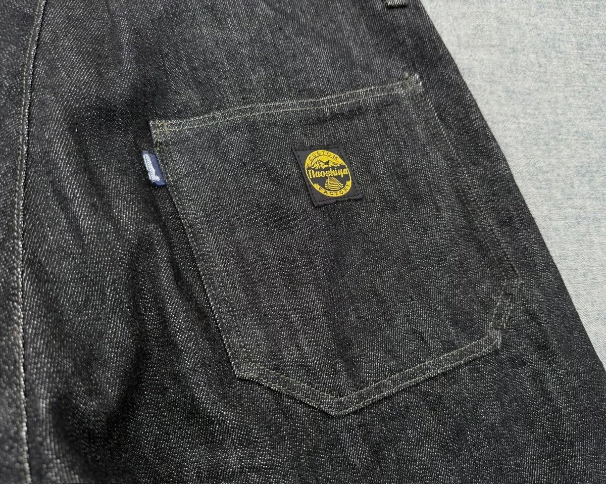 NAOSHIYA CUSTOM FACTORY 「DECK3」ブラックデニム | east v