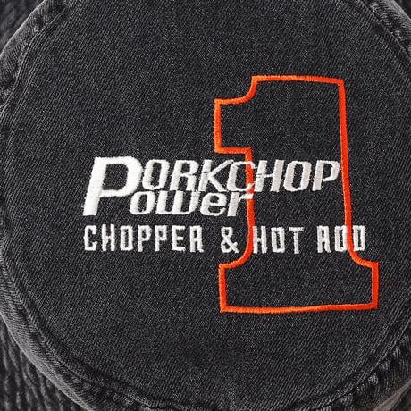 PORKCHOP GARAGE SUPLLY - P POWER DENIM BUCKET HAT