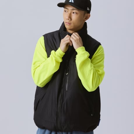 LIBERAIDERS - MICRO RIP-STOP PUFFER VEST 73008