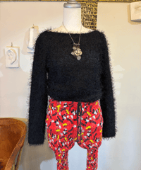 POLYESTER SHAGGY TOP (TP260844)