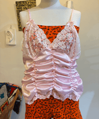 ORIGINAL "wonder" SHIRRING CAMISOLE (NW260807)